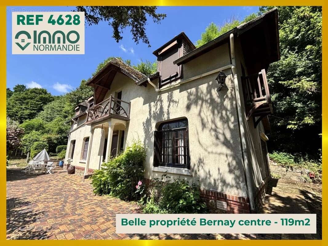 Belle propriété Bernay centre - 119m2 hab / 4350m2 - 3 chambres - photo 11