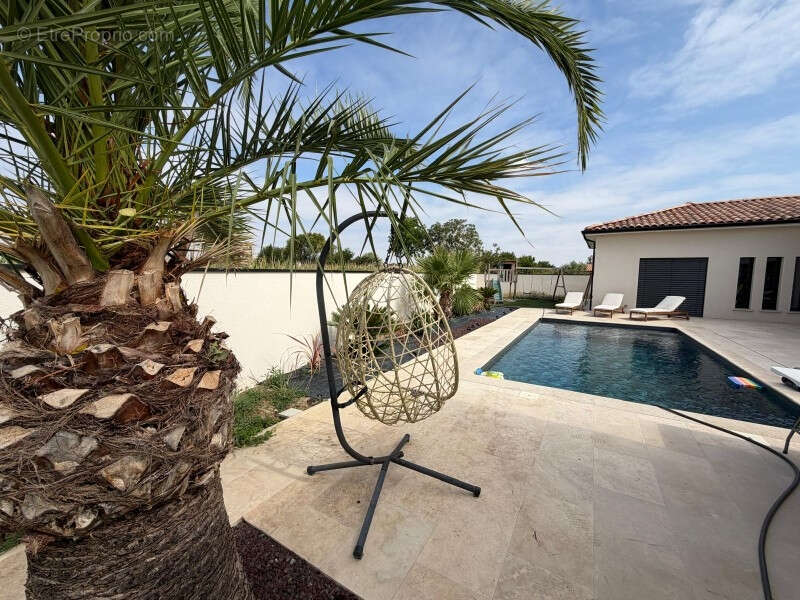 Villa comtemporaine de plain pied - t5 - piscine  - pool house  - double garage - carbonne - photo 2