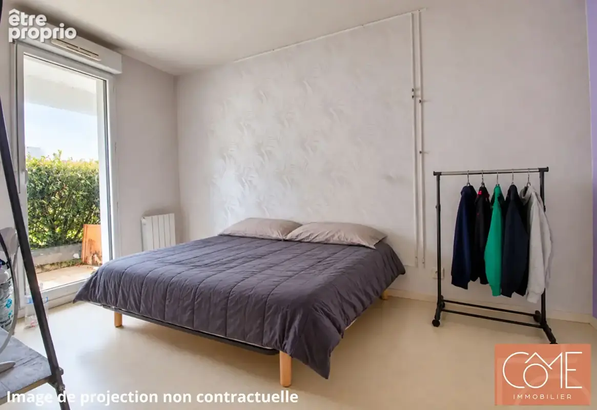 RENNES  QUARTIER FOUGERES 35700 - T2 en Rdc env. 46 m² - Terrasse 12 m² et garage fermé. - photo 5