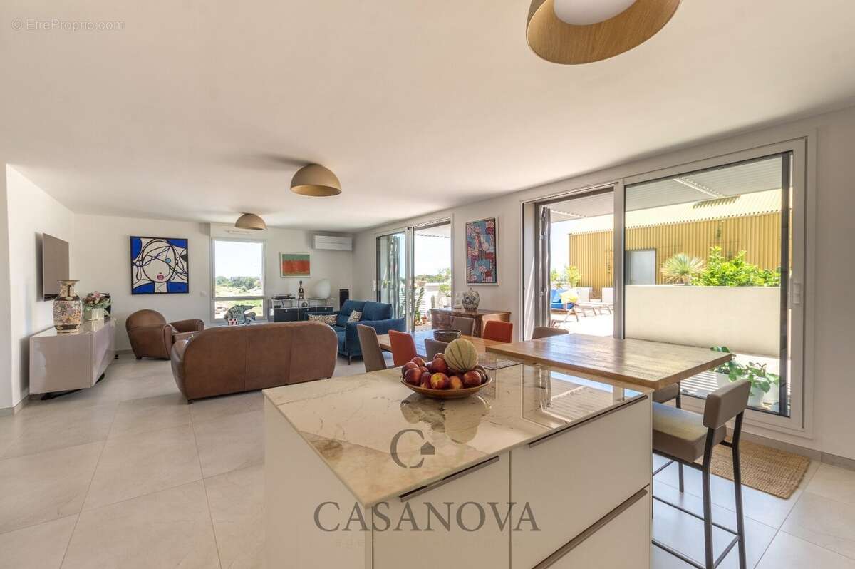 Appartement 130 m² avec terrasse de 70 m² à Port Marianne Montpellier - photo 5