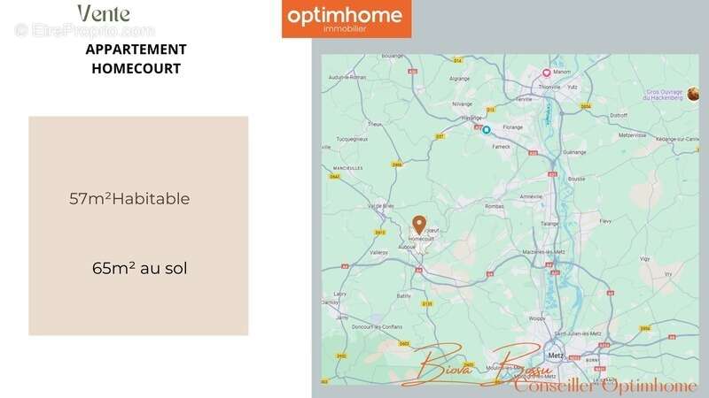 Appartement à HOMECOURT