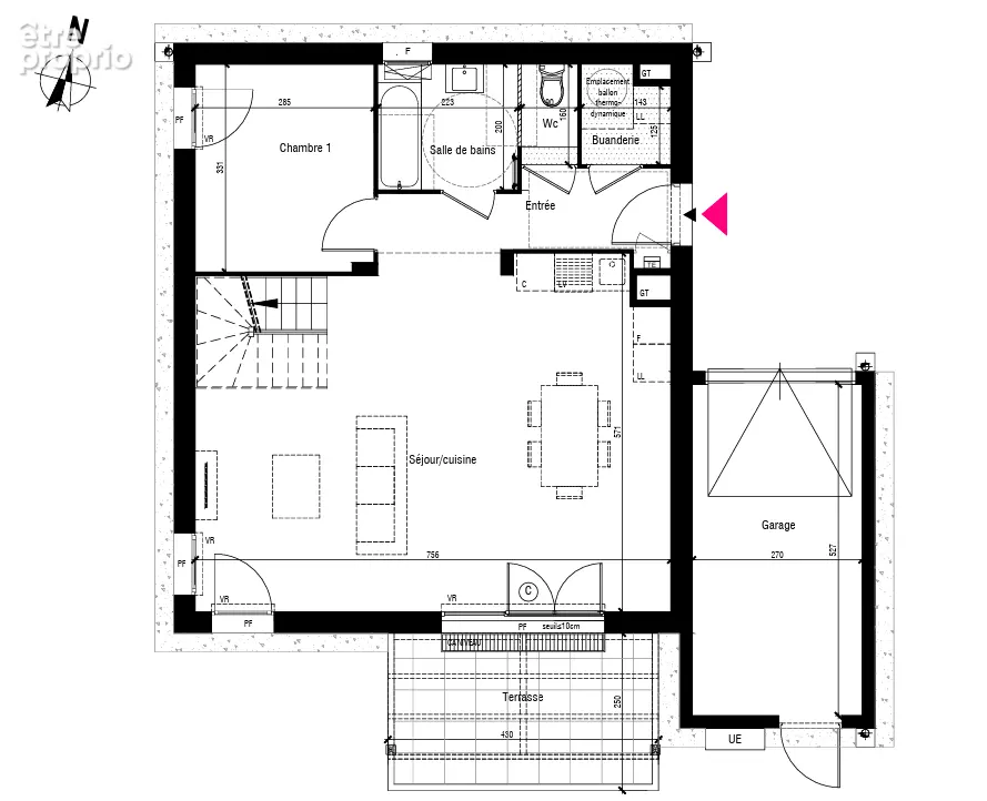 Maison Toussieu 4 chambres avec jardin - photo 4