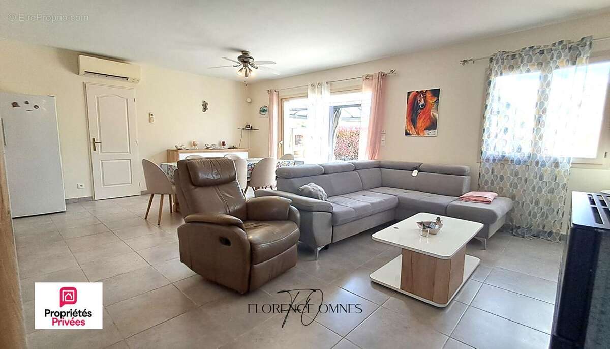 Maison  plain-pied  98m2 - 2 chambres  + bureau - jardin - Garage - aucun travaux - DPE A - photo 8