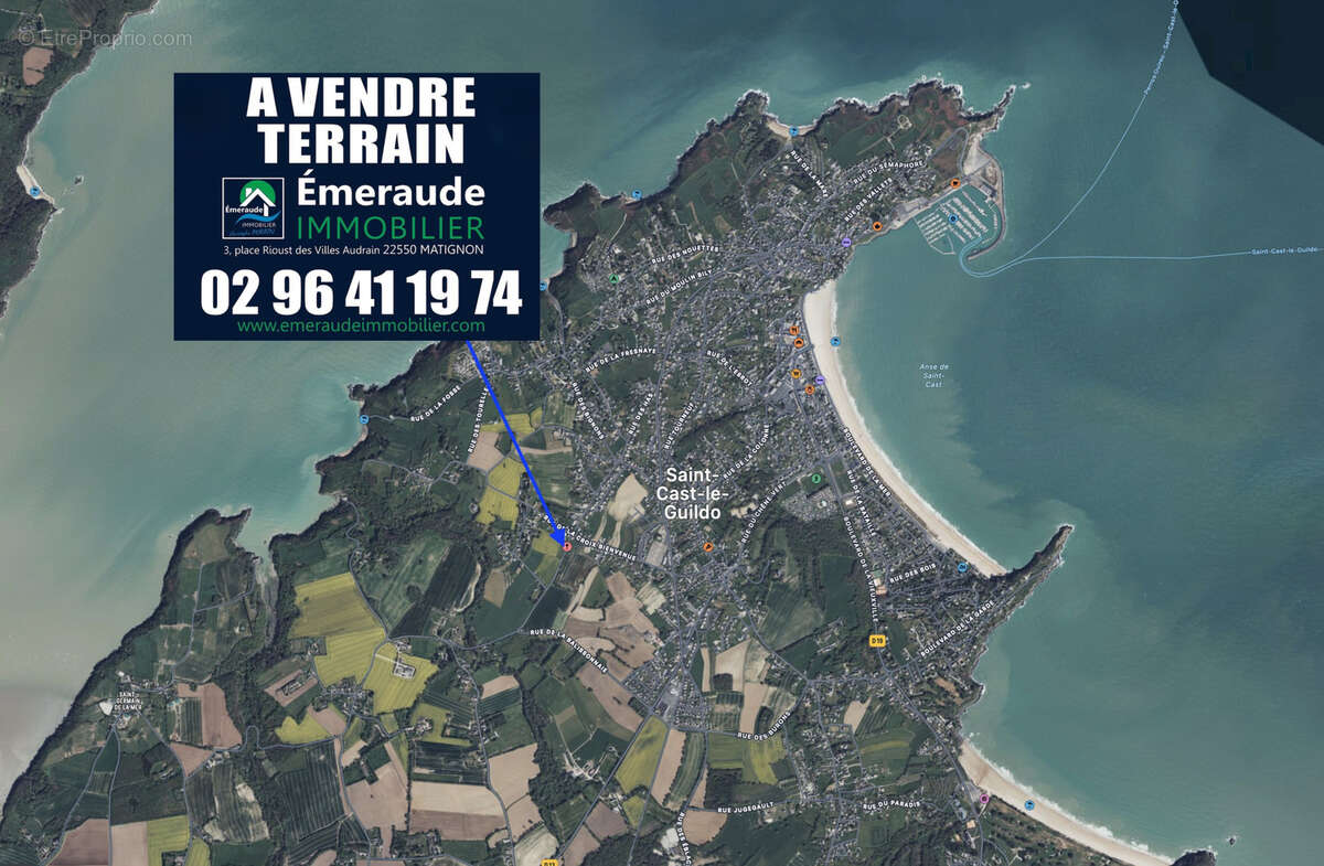 Terrain à SAINT-CAST-LE-GUILDO