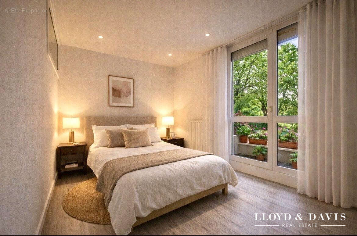 Chambre1_Suggestion d'aménagement - Appartement à SOISY-SUR-SEINE