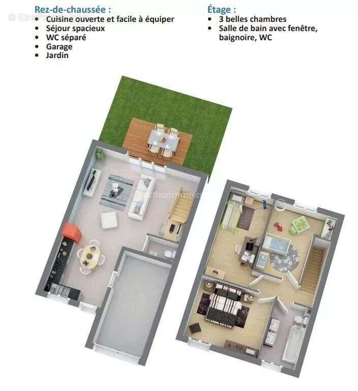 Maison à MERVILLE-FRANCEVILLE-PLAGE