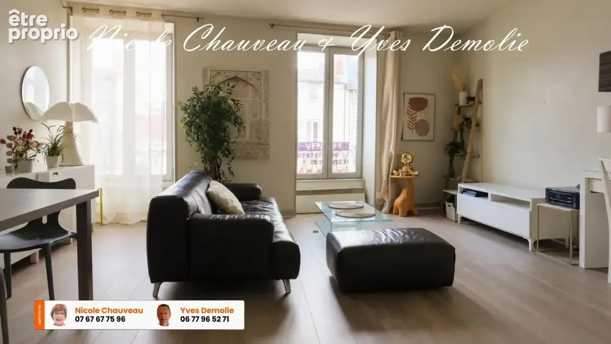 Issoire centre-ville – appartement t4 de 94 m² – 3 chambres – dpe c – proche gare et commerces - photo 2