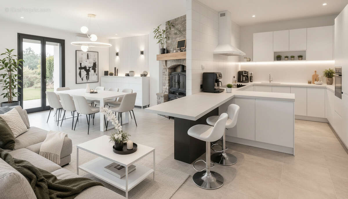 Vend cette maison familiale 4 chambres  88 m² et un jardin de 792 m² Quartier recherché de Saint-Pathus - photo 2