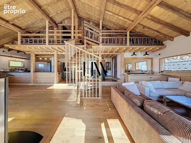 Chalet d’exception à proximité de Megève – Vue panoramique sur les Aravis et Crest-Voland - photo 4