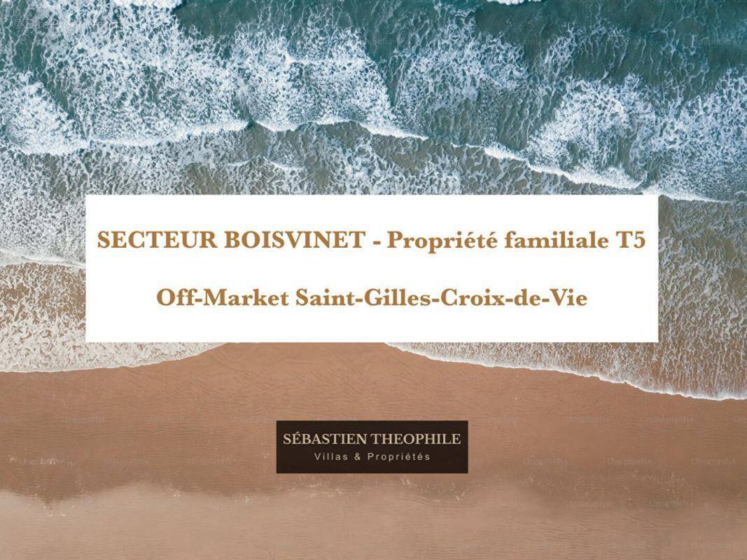 Maison à SAINT-GILLES-CROIX-DE-VIE