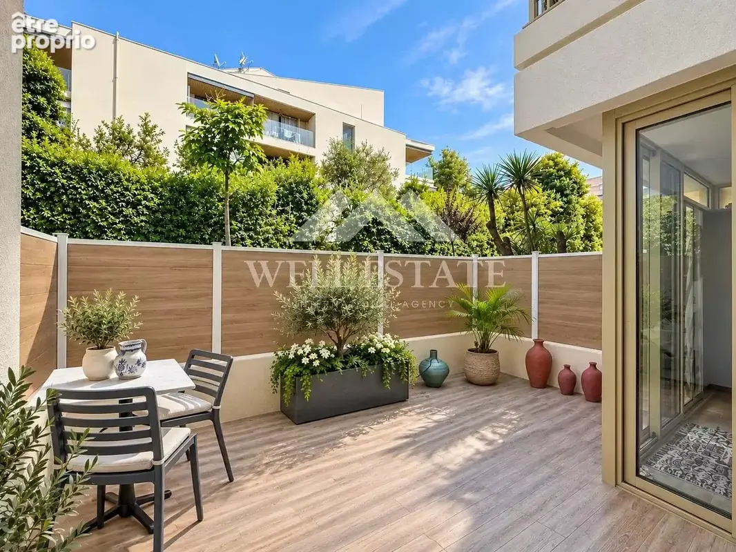 Cannes montrose – 3 pièces 80 m2 – jardin privatif & terrasses - photo 9