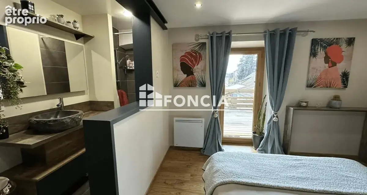 Grésy sur Aix,  appartement de Type 4 en duplex , secteur Calme , vue imprenable - photo 9