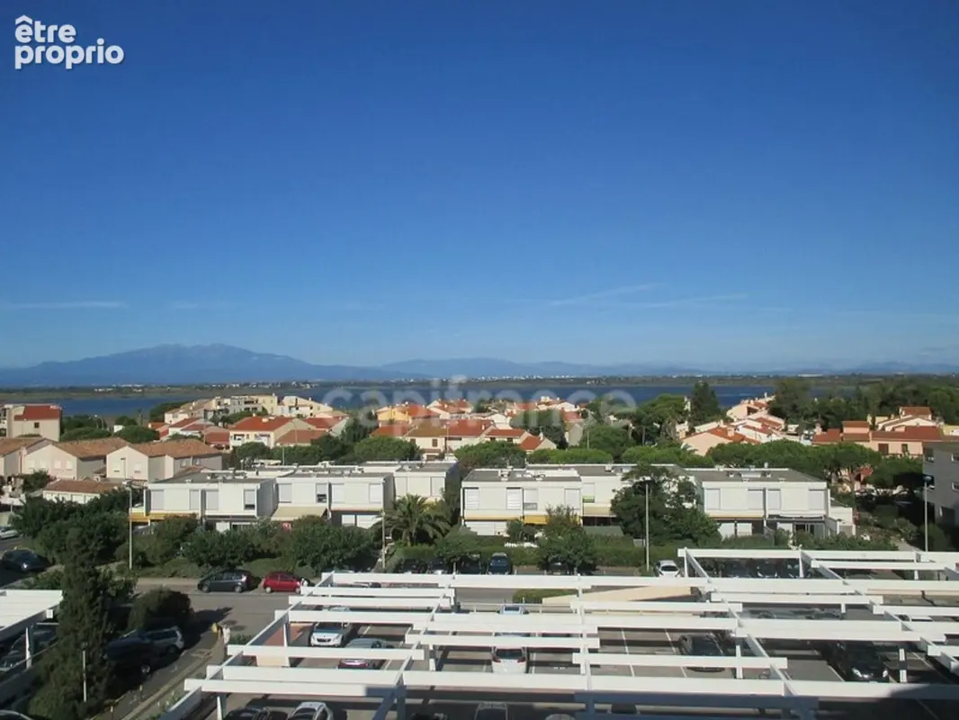 Prix en baisse ! Studio lumineux 4 couchages avec terrasse et vue Canigou – Résidence en bord de mer avec piscine - photo 13