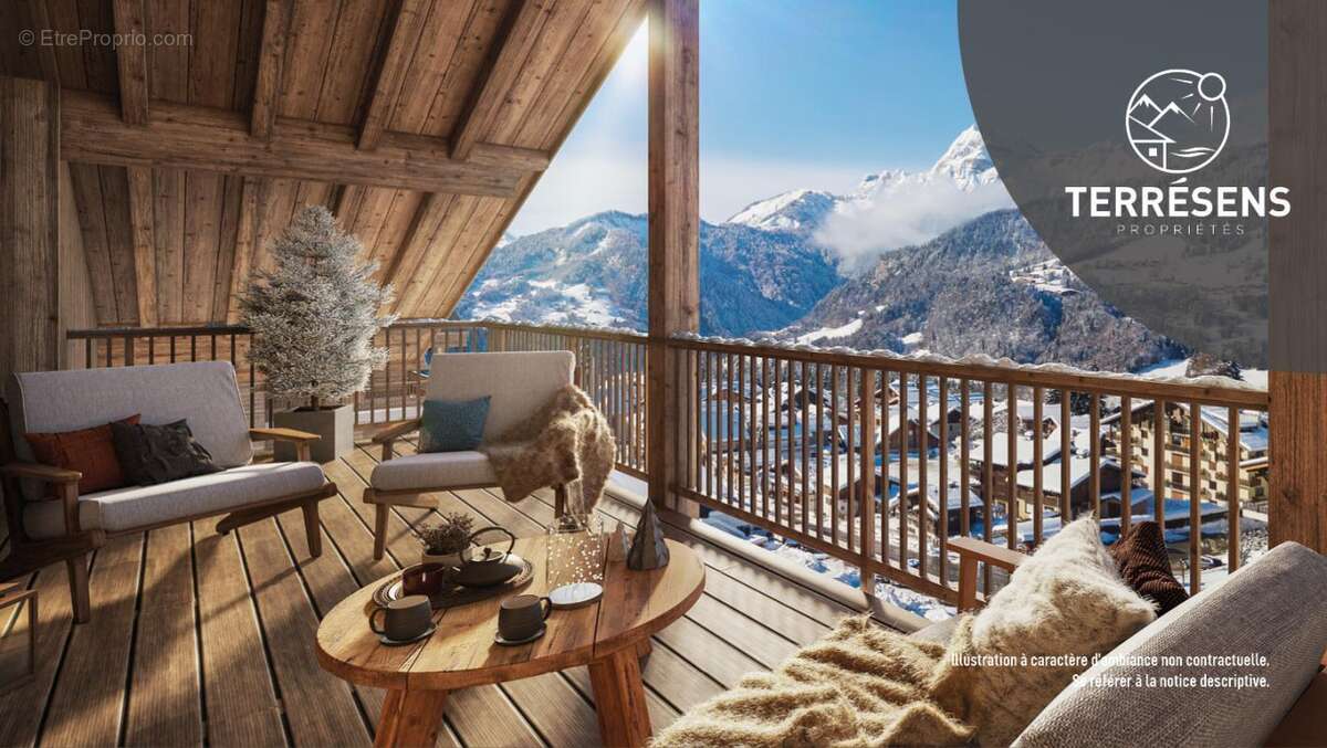 Appartement t3 cabine - résidence les balcons de juliette à notre-dame-de-bellecombe - photo 9