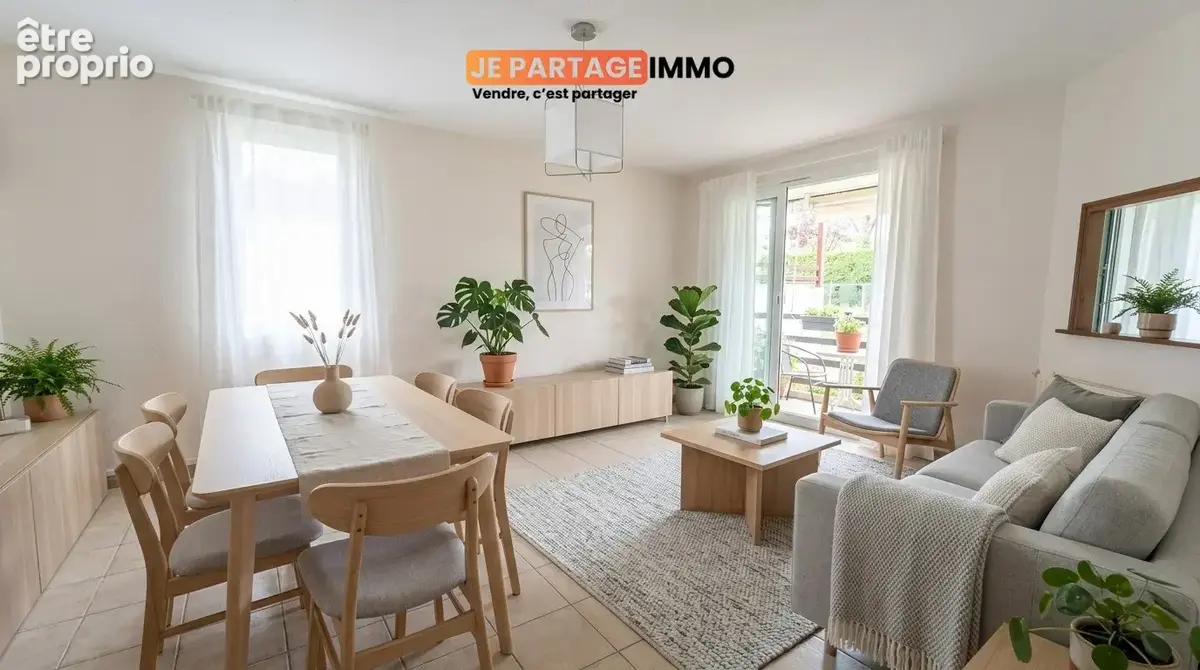 Appartement T4 80m2 avec grand garage boxé et cave - photo 2