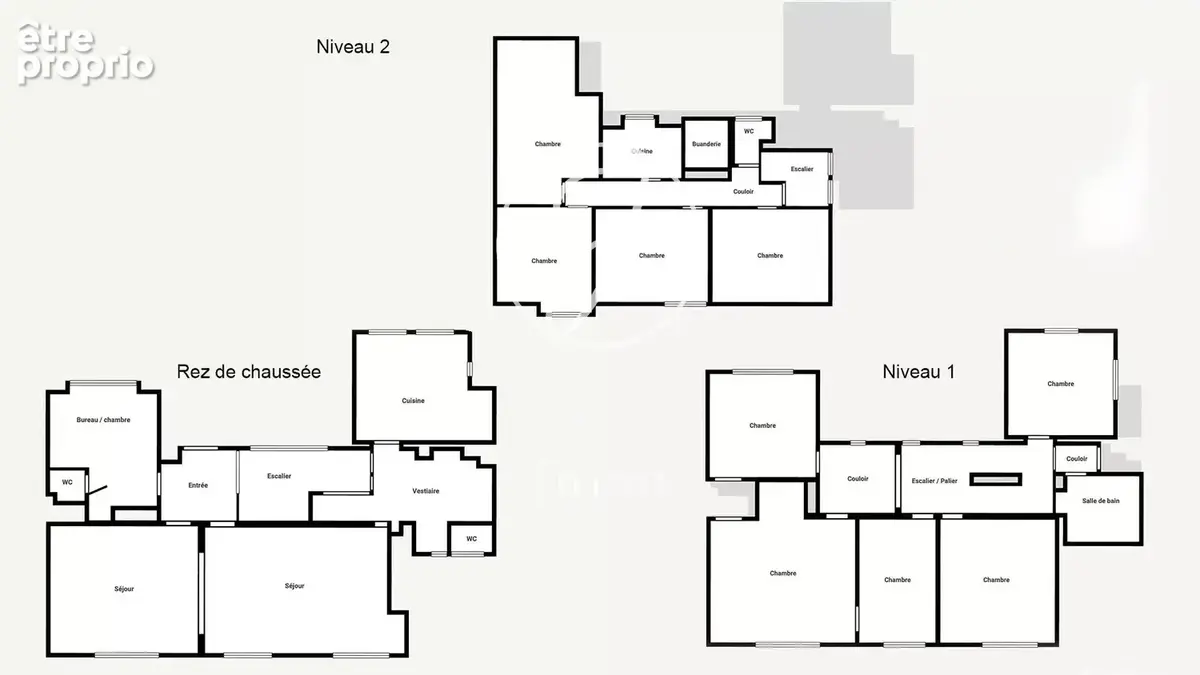 Mons-en-Barœul - TRIANGLE D'OR - Maison bourgeoise - 11 pièces - 285,35m² habitables – 9 chambres – Jardin 900m² – Garage double - photo 8