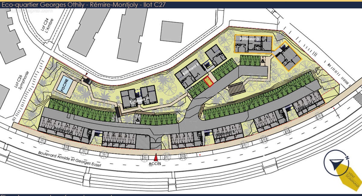 Appartement à REMIRE-MONTJOLY