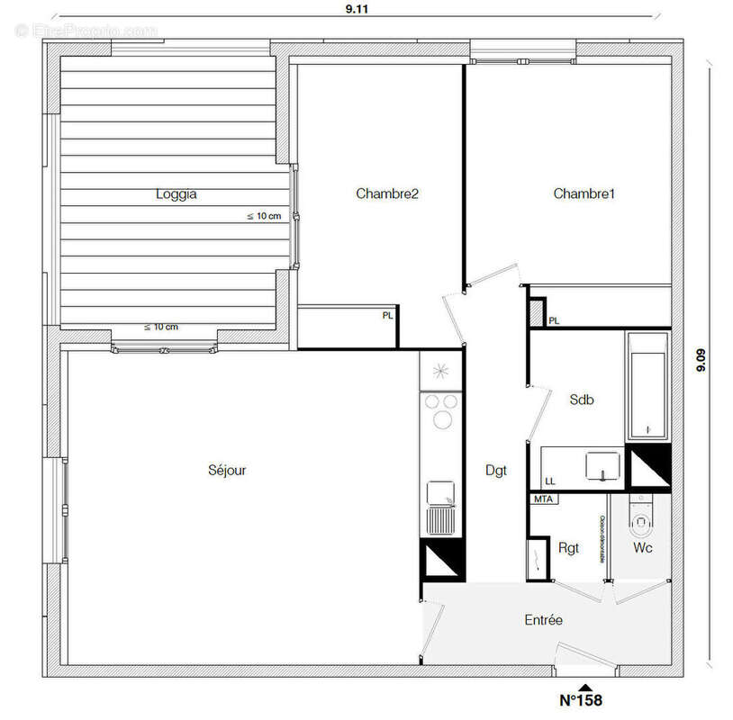 Appartement à TOULOUSE