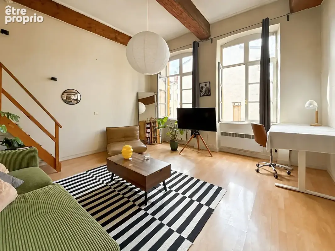 Appartement T1bis avec mezzanine - Lyon 2 - photo 1