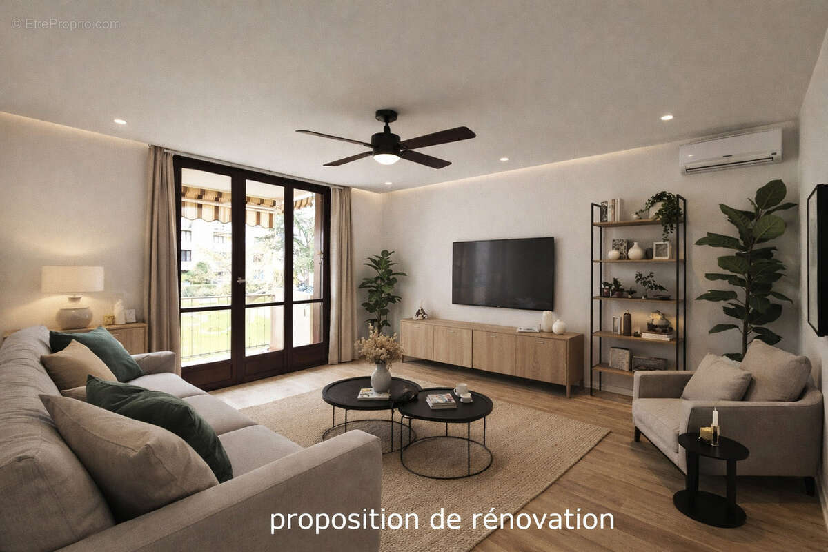 Appartement T3, parking, cave - photo 2