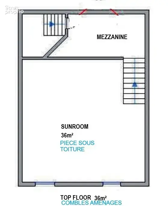 Maison beaux volumes, 156m² hab, 3 chambres, sdb + sde, piece loft, proche commodites - photo 15