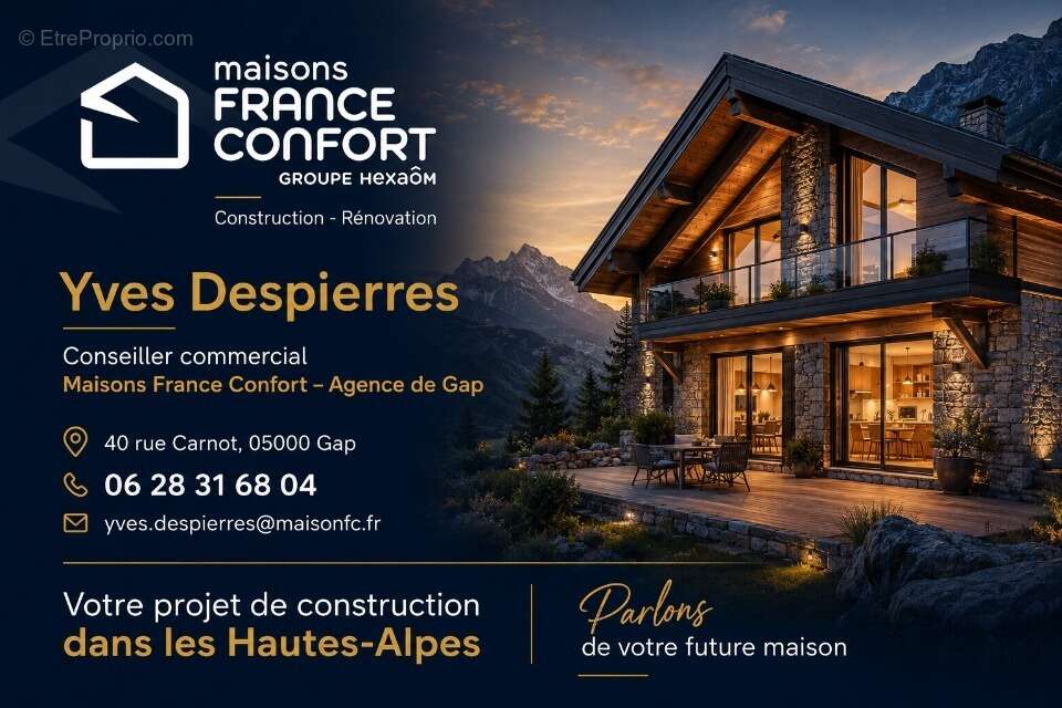 Terrain à CHABOTTES