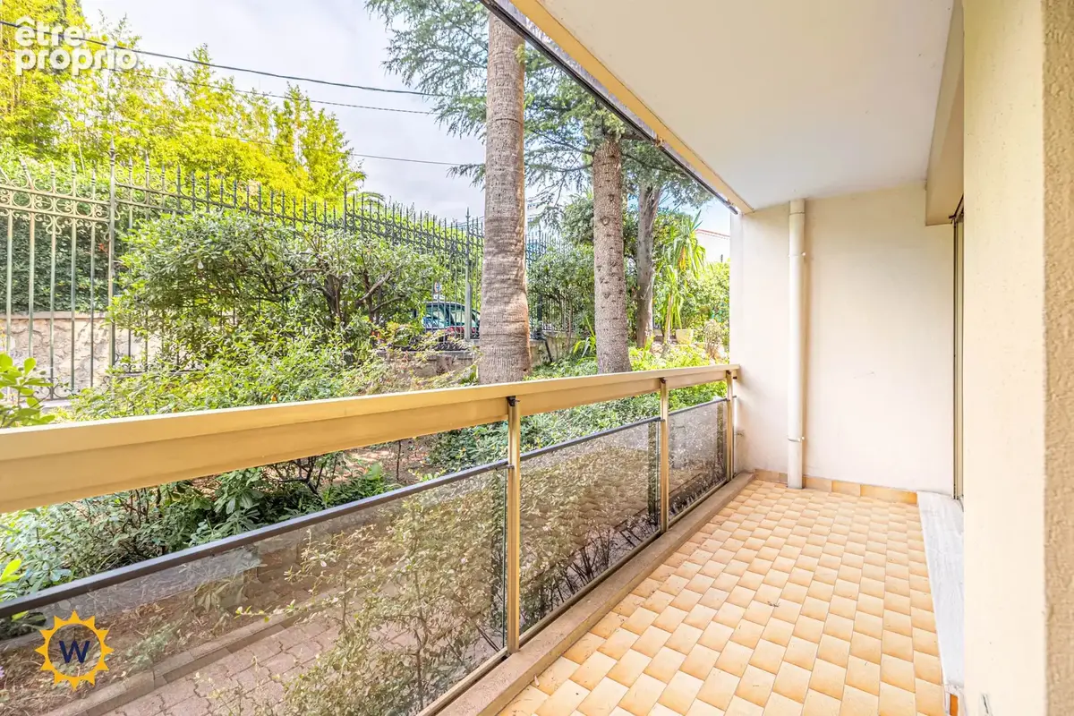 NICE OUEST BOSQUETS / STUDIO de 21 m2 avec Balcon, vue verdure ! idéal investissement locatif ! A 5 min. de la promenade des ang - photo 7