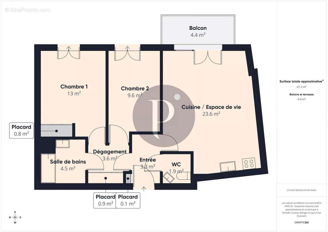 Appartement à CHATENAY-MALABRY