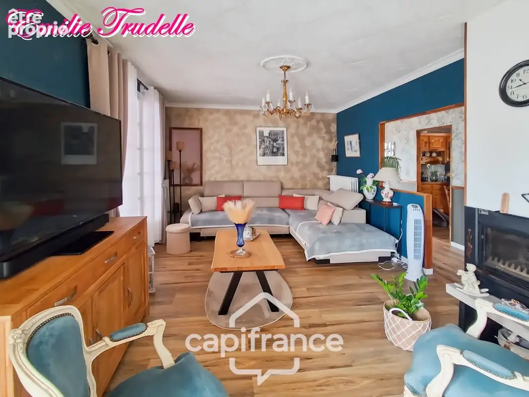 Dpt Sarthe (72), à vendre SAINT CALAIS maison P3, 1 chambre, terrain clos 483 m² et sous-sol - photo 3