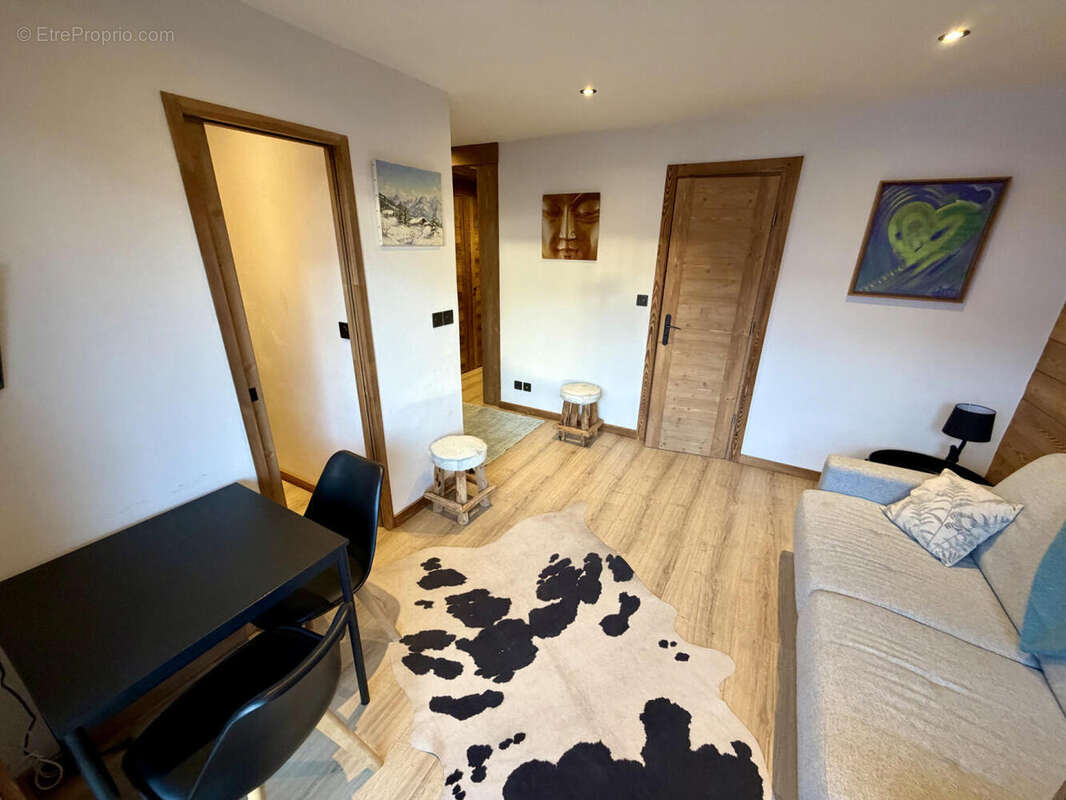 salon (4) - Appartement à MEGEVE