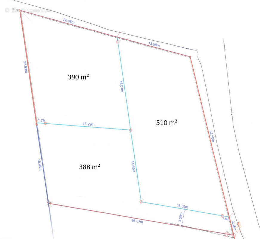 Terrain à SAINT-JOSEPH