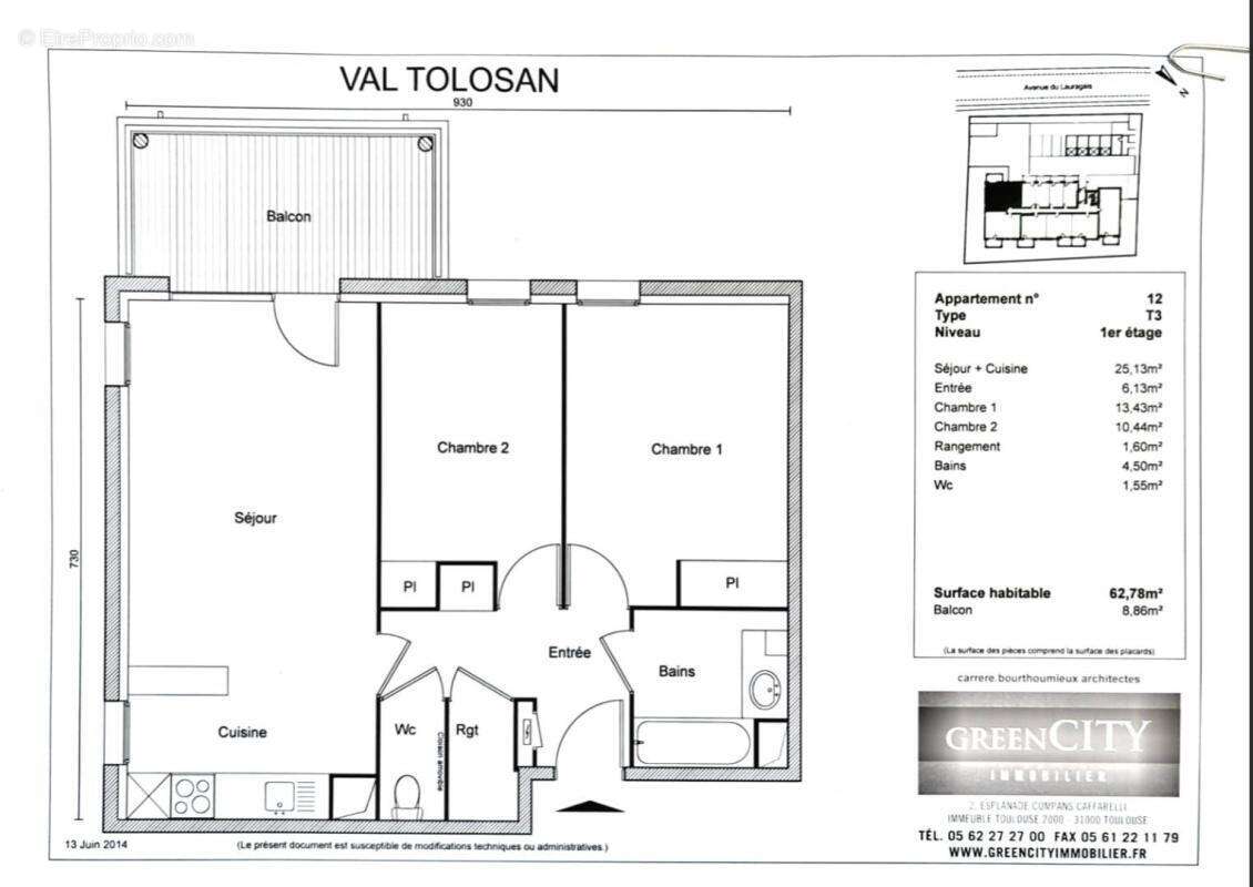 Appartement à CASTANET-TOLOSAN