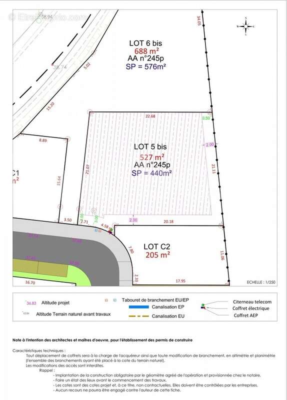 Lot5bis - Terrain à SAINT-MARS-LA-JAILLE
