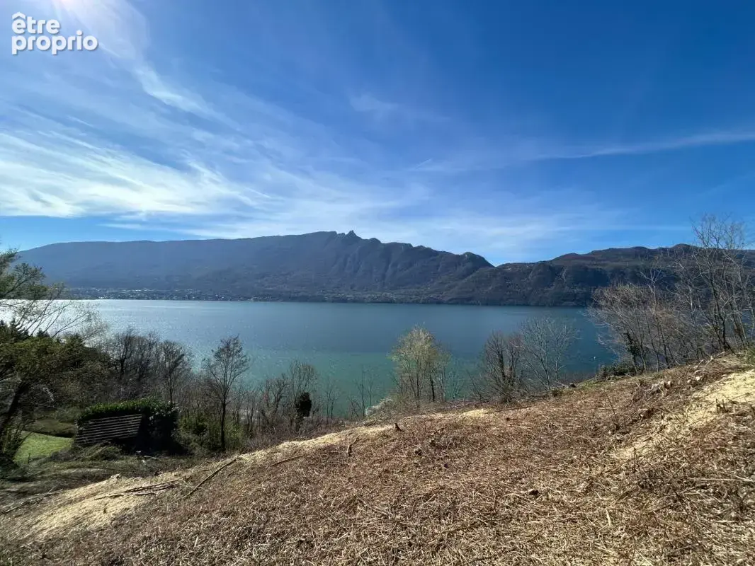 tresserve terrain 1844 m2  vue panoramique sur le lac du Bourget - photo 3