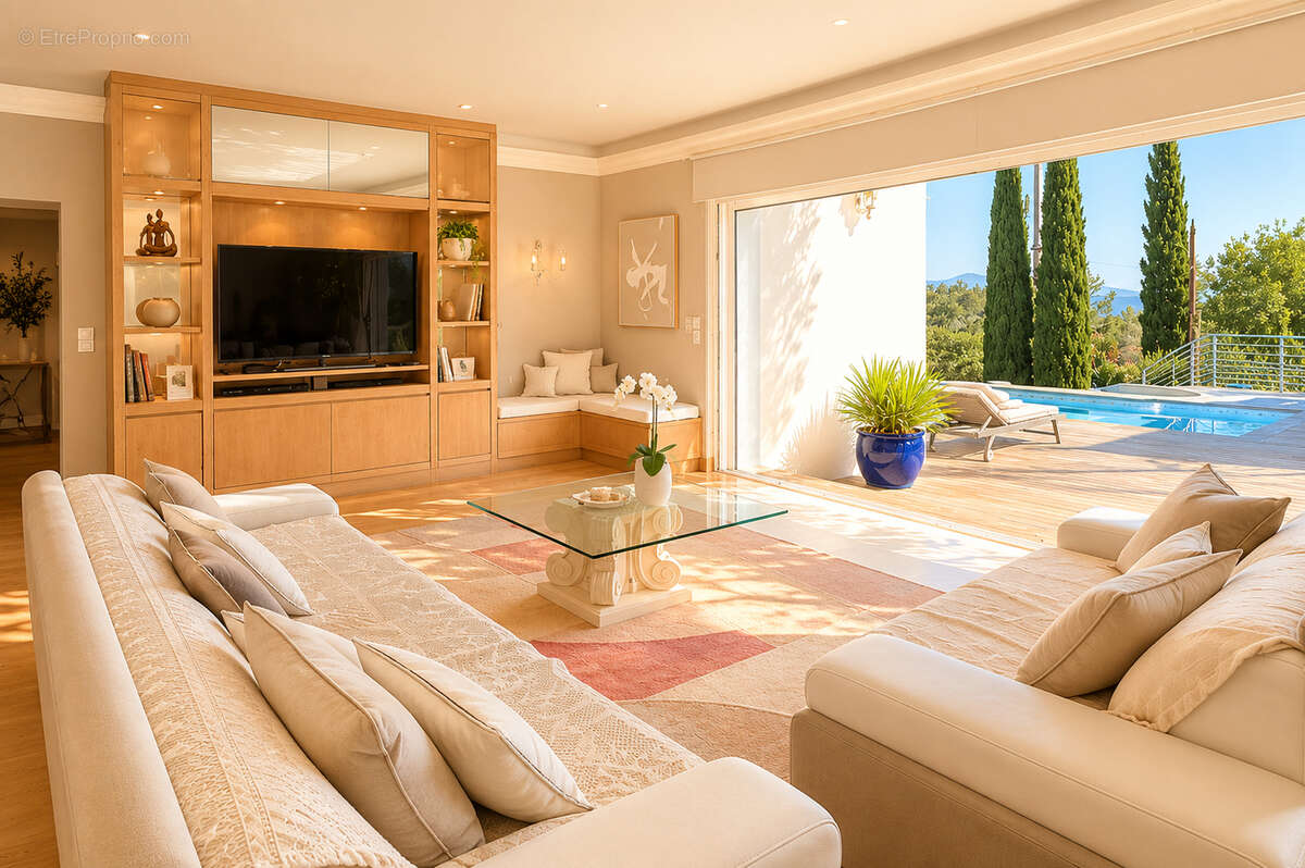 A vendre villa vue mer avec 3 chambres et piscine a saint aygulf - photo 6