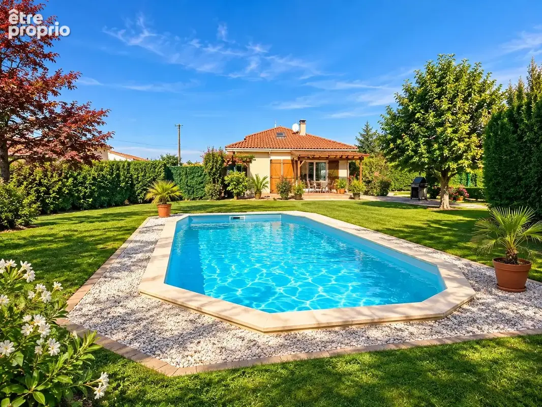 Proche Roanne, Maison de construction traditionnelle sur 3461m2 de terrain avec piscine et vue dégagée - photo 1