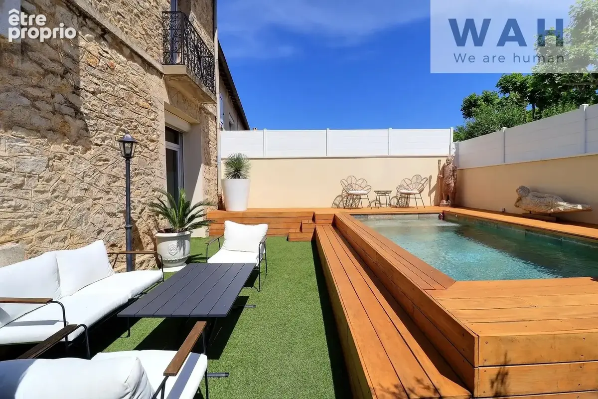 Maison de village - 4 pieces - piscine -  34130 valergues - photo 22