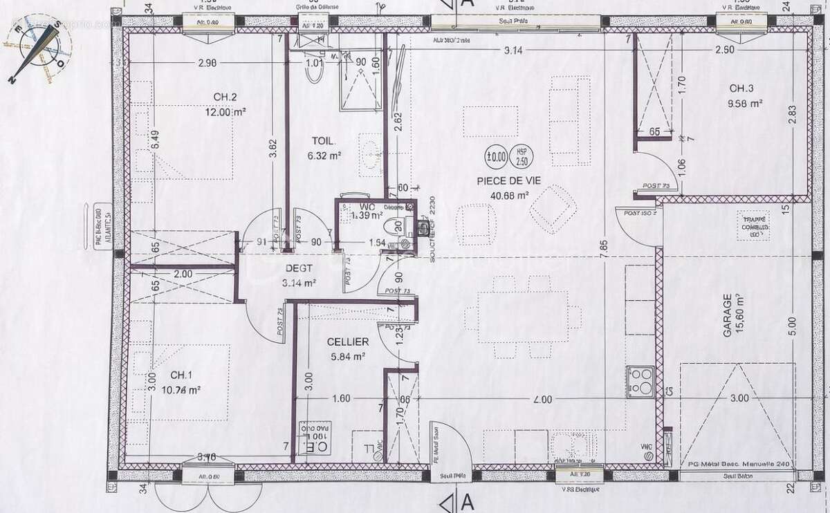 Maison à SAINT-JUST-LUZAC