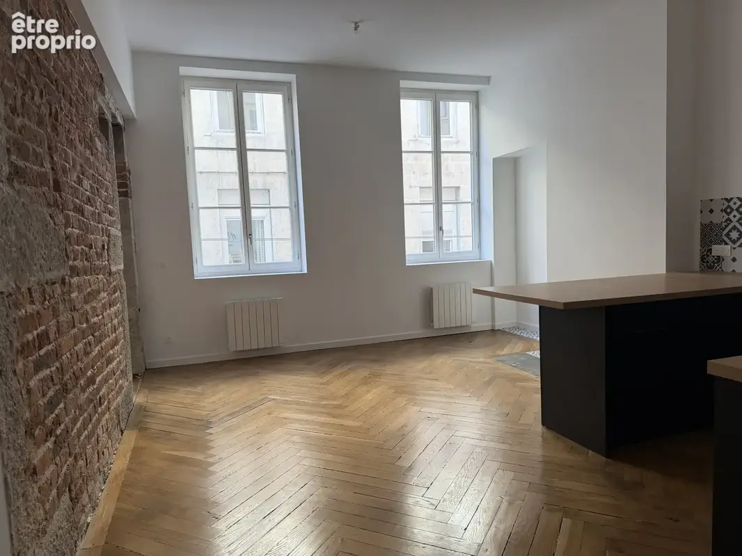 Saint-étienne hypercentre   appartement avec cachet, entièrement refait à neuf - photo 5