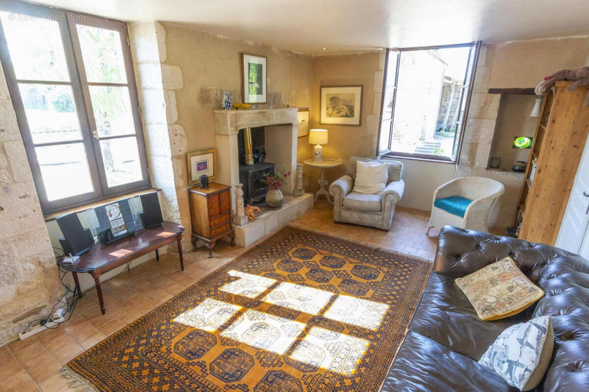 SALON - Maison à SALLES-DE-VILLEFAGNAN