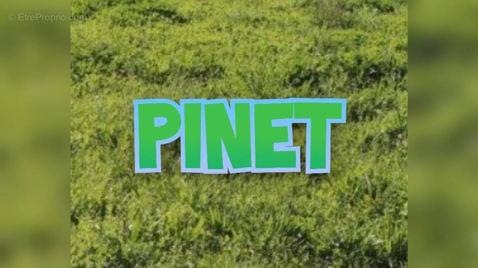 Terrain à PINET