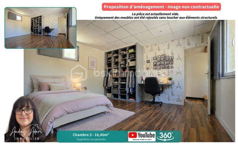 Maison de plain pied de 4 chambres à Chasné sur Illet - photo 12