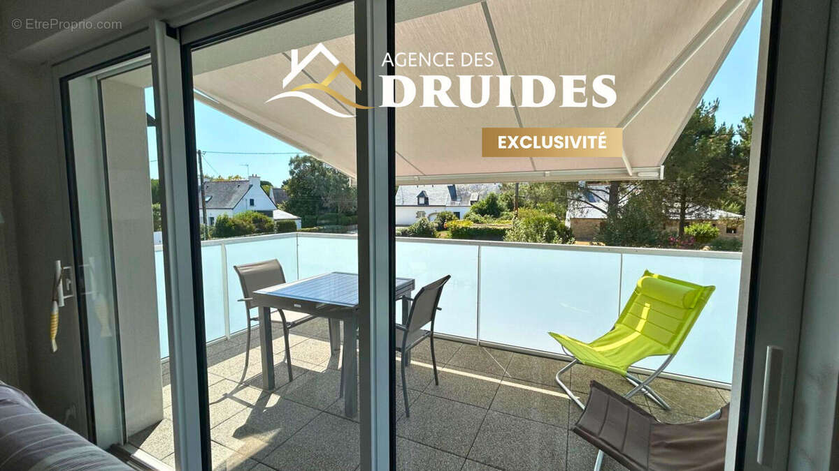 Exclusivité Agence des Druides - Carnac entre bourg et plage, Superbe Appartement 3 pièces clefs en main, terrasse spacieuse, pl - photo 12
