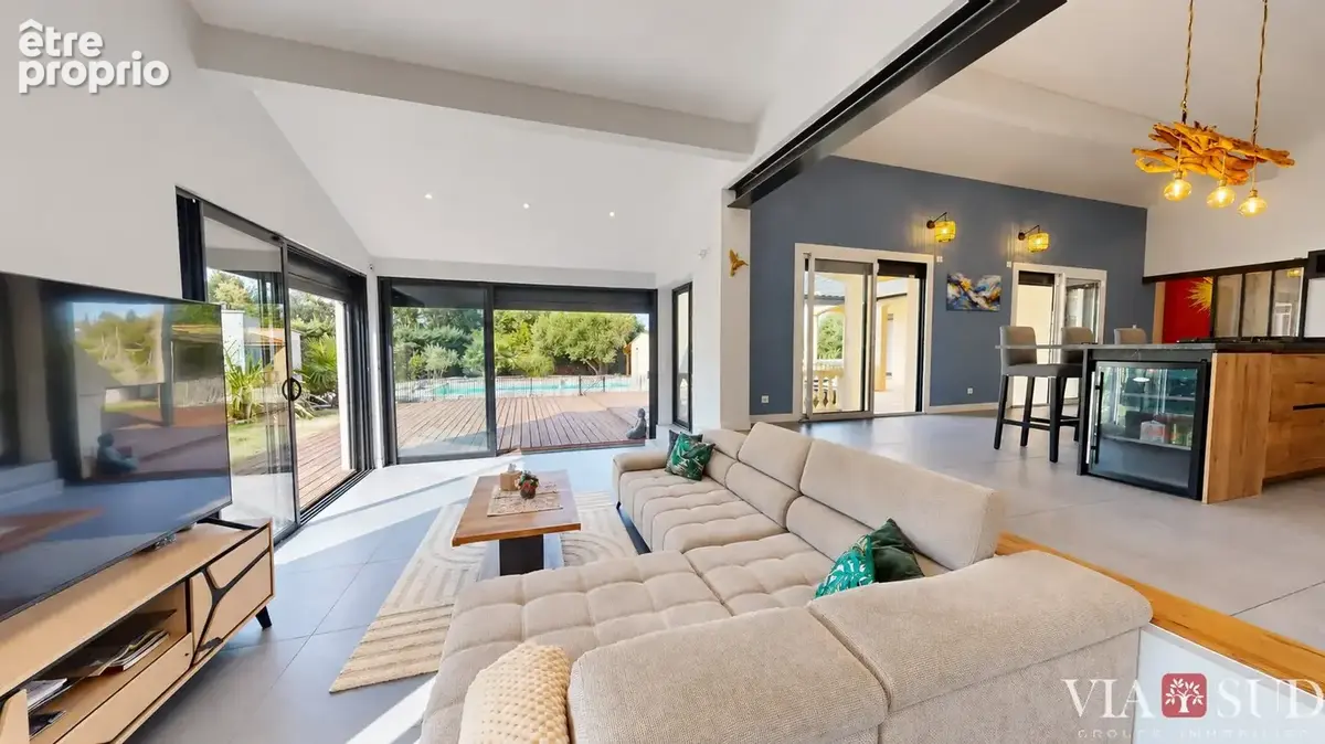 Lignan-sur-orb  une villa ouverte sur le jardin, pensée pour la vie en famille - photo 6