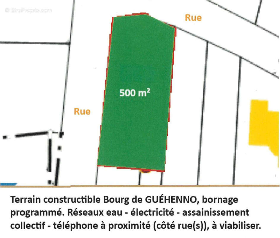 Terrain à GUEHENNO
