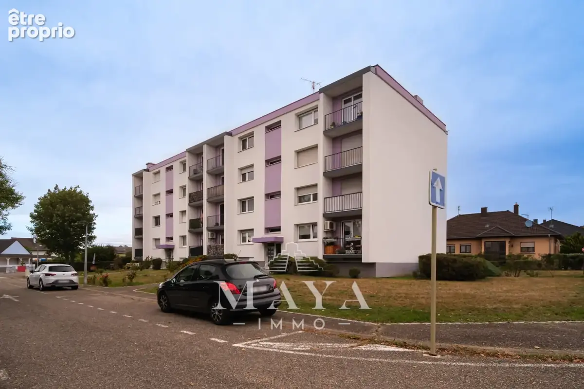 FESSENHEIM, Appartement de 80m2 avec balcons, garage et cave - photo 12
