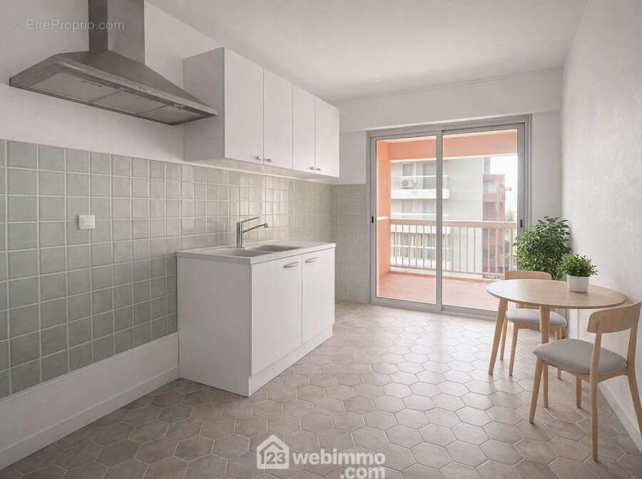 Cuisine à aménager selon vos envies. - Appartement à SAINTE-MAXIME