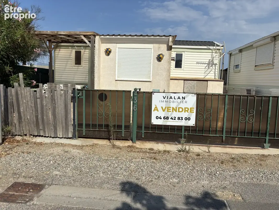 GRUISSAN LES AYGUADES Parcelle de 90 m2 + Mobil-home - photo 11