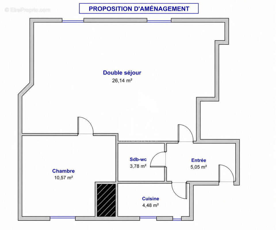 Appartement 50m² à levallois-perret - photo 12