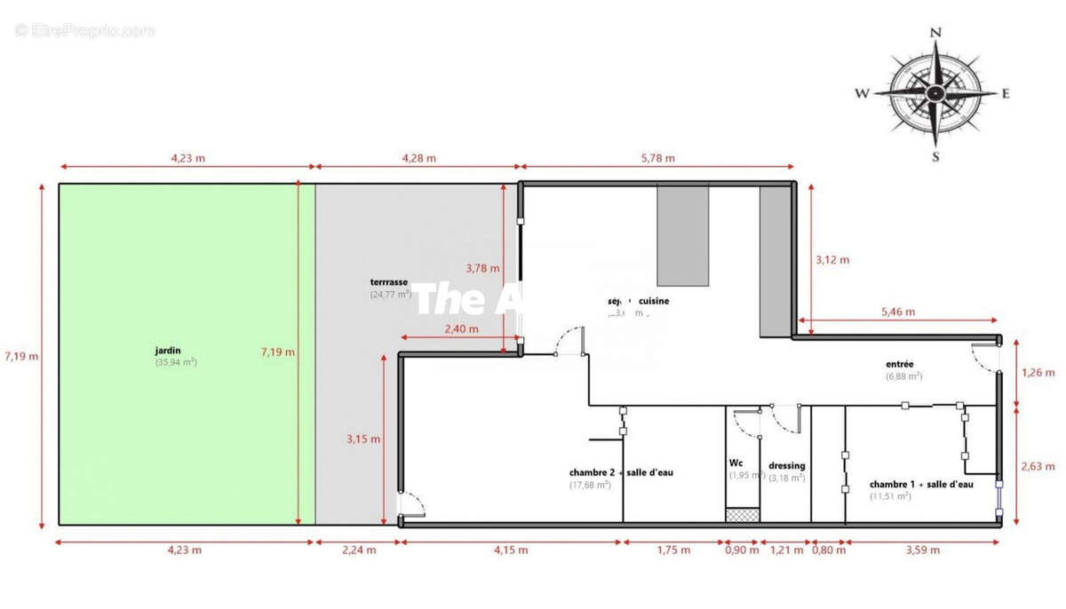 Appartement à MARSEILLE-8E